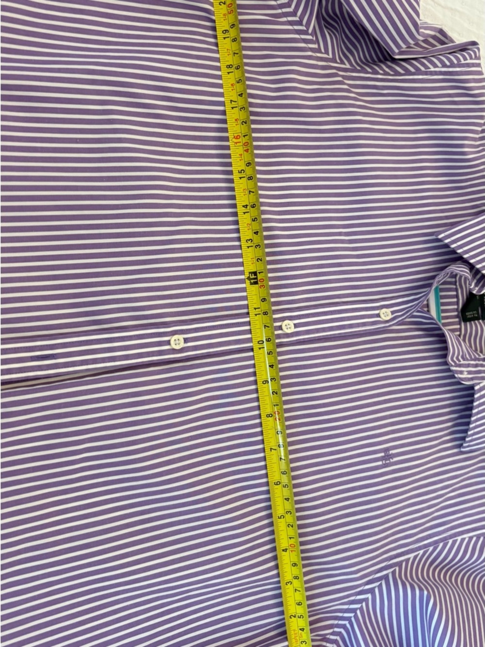 Ralph Lauren Purple and White Stripe Dress Shirt - Men - Picture 2 of 5